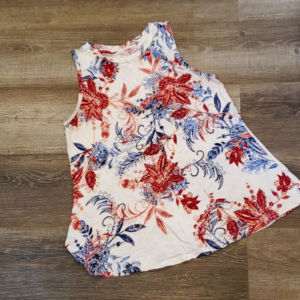Maurices floral tank top